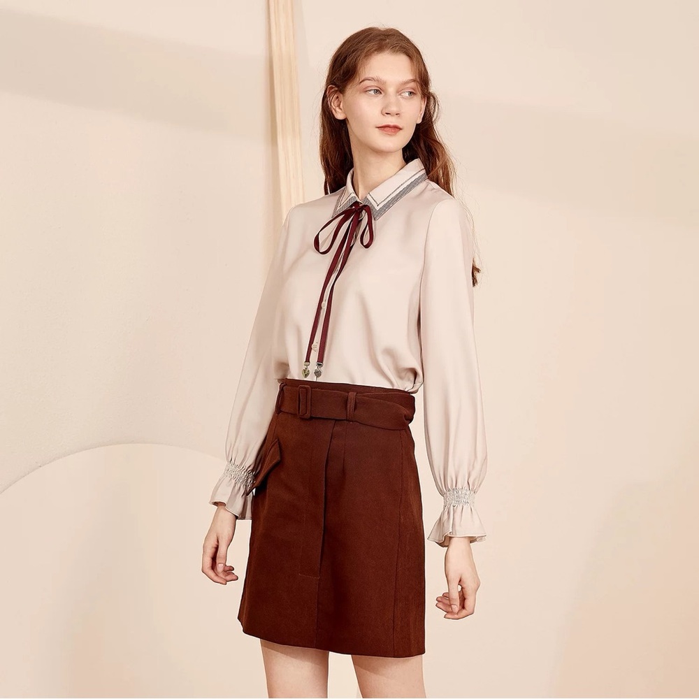 Elegant Cream Blouse